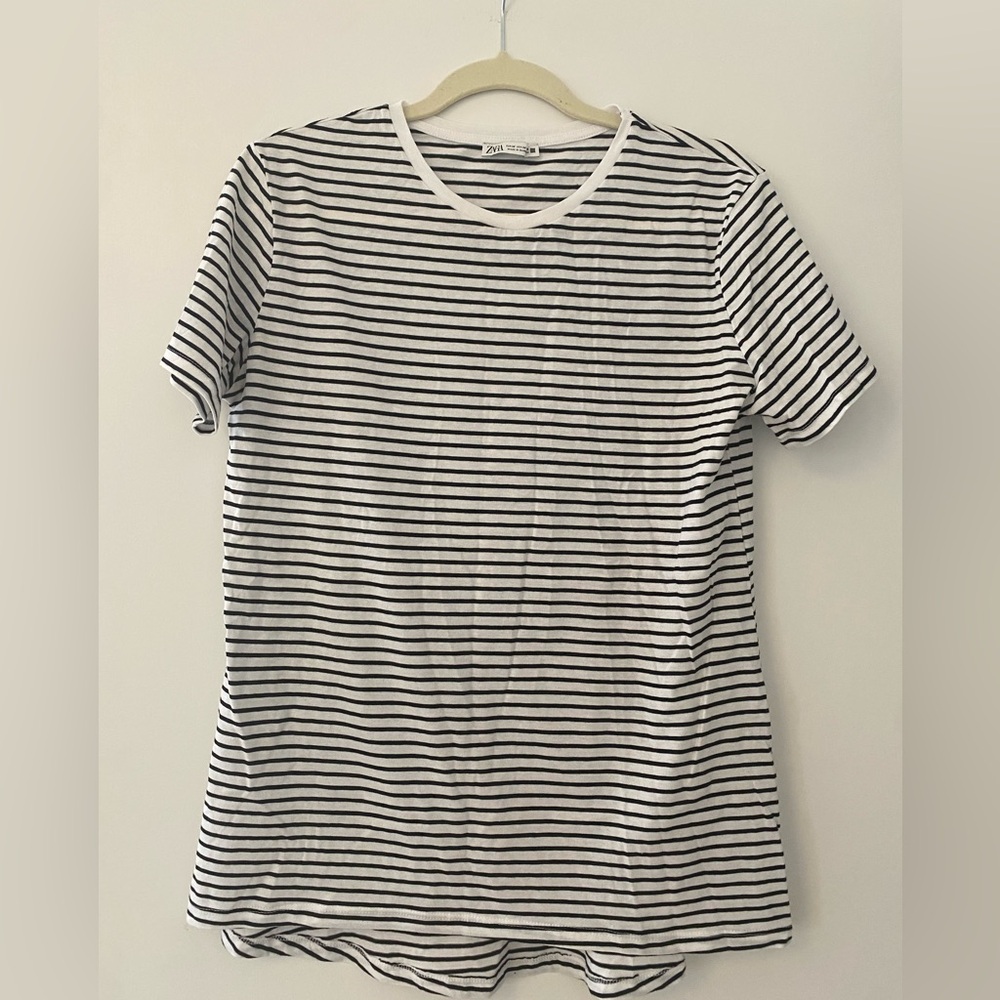 BNWOT Zara Striped Shirt